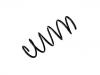 Fahrwerksfeder Coil Spring:50520147